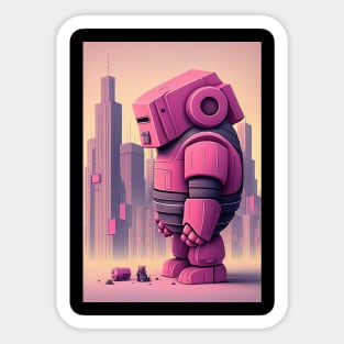 RetroBot Sticker